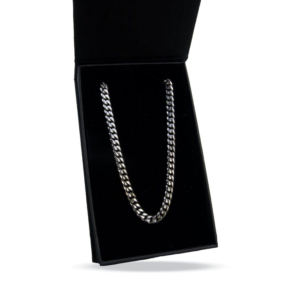 Elite Athletic Gear Chain 6mm Cuban Link Chain Necklace - Stainless Steel