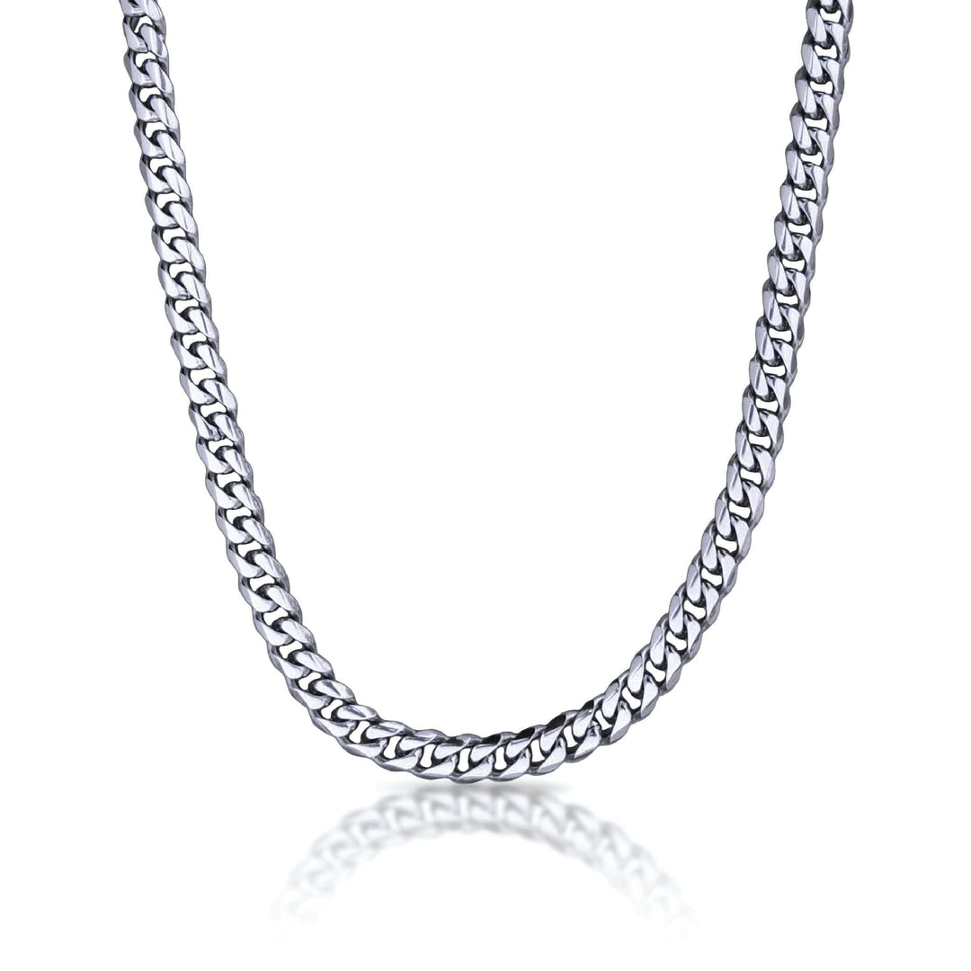 Elite Athletic Gear Chain 9mm Cuban Link Chain Necklace - Stainless Steel