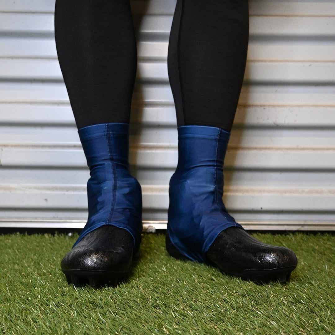 Elite Athletic Gear Cleat Covers Navy Cleat Covers (Spats)