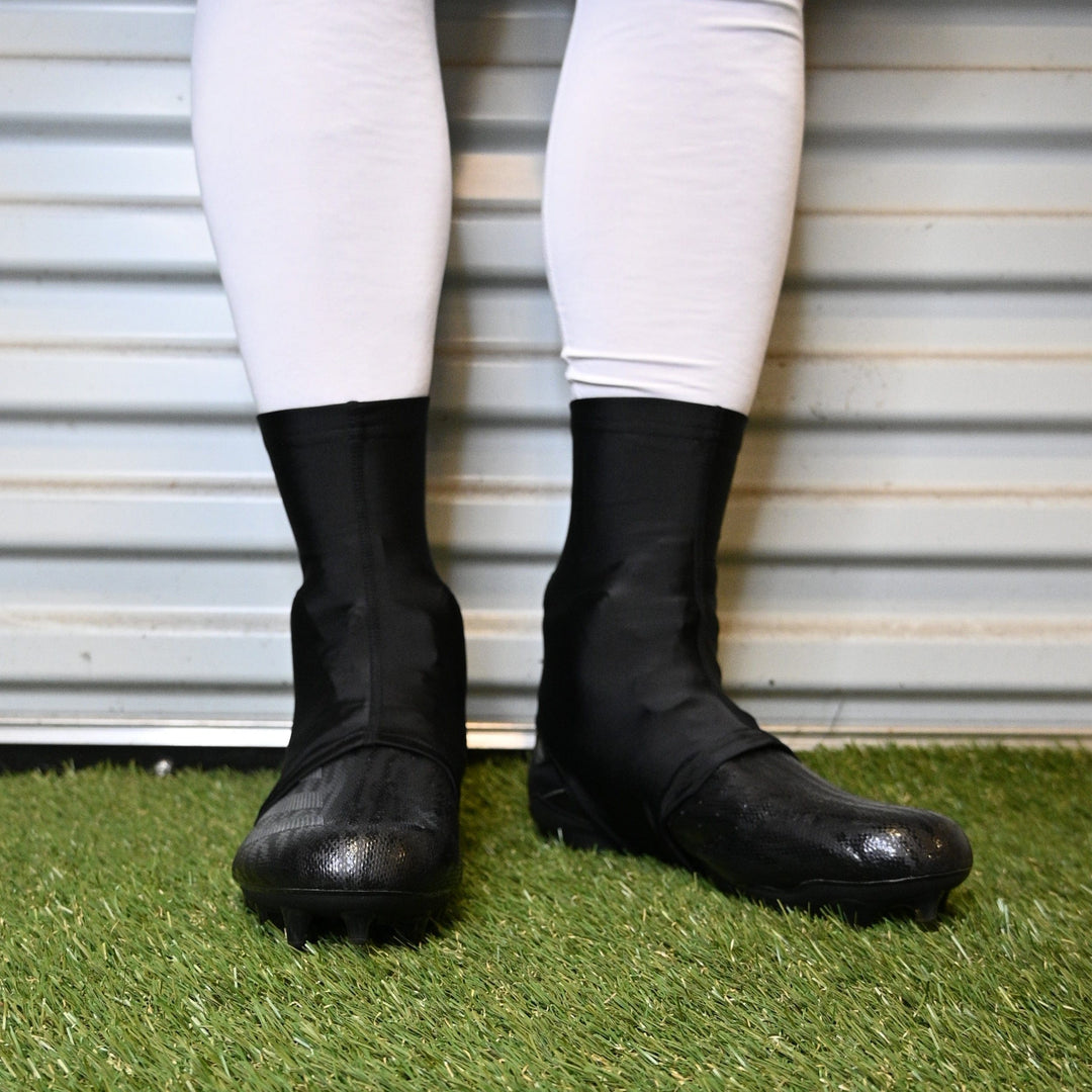 Elite Athletic Gear Cleat Covers Nobody Cares. Work Harder. Cleat Covers (Spats)