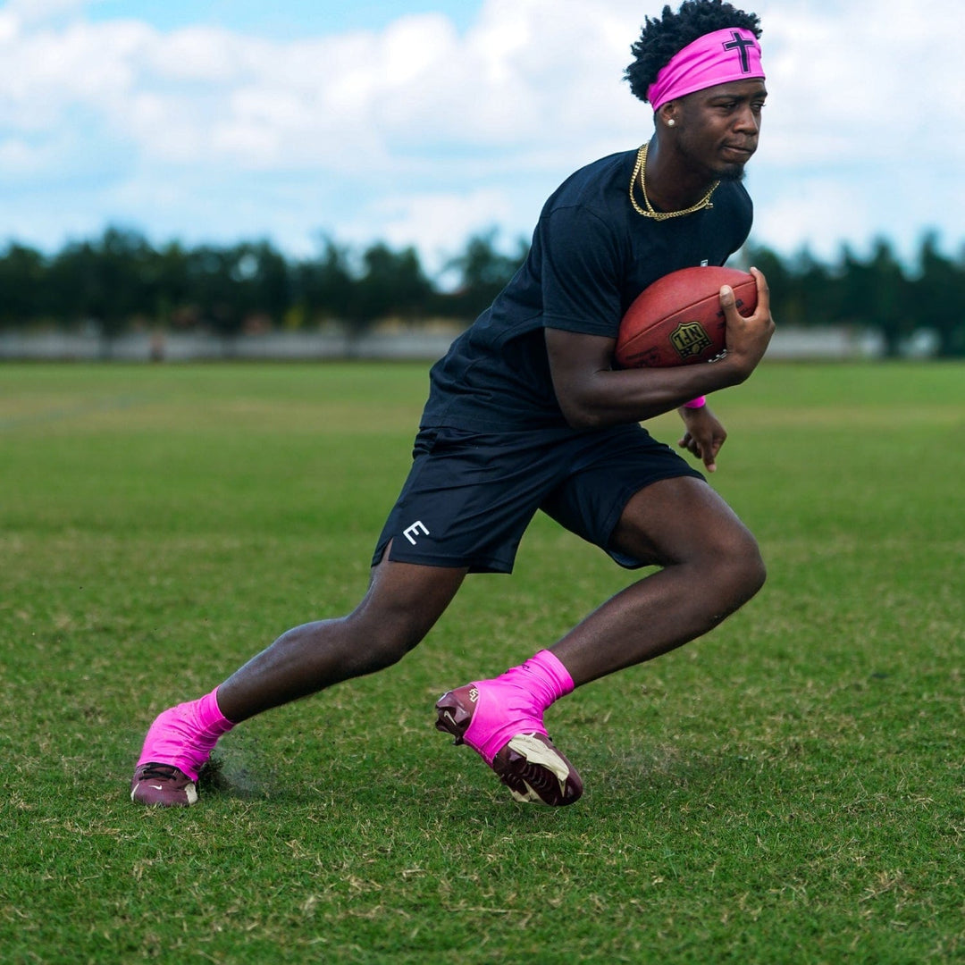 Elite Athletic Gear Cleat Covers Pink Cleat Covers (Spats)