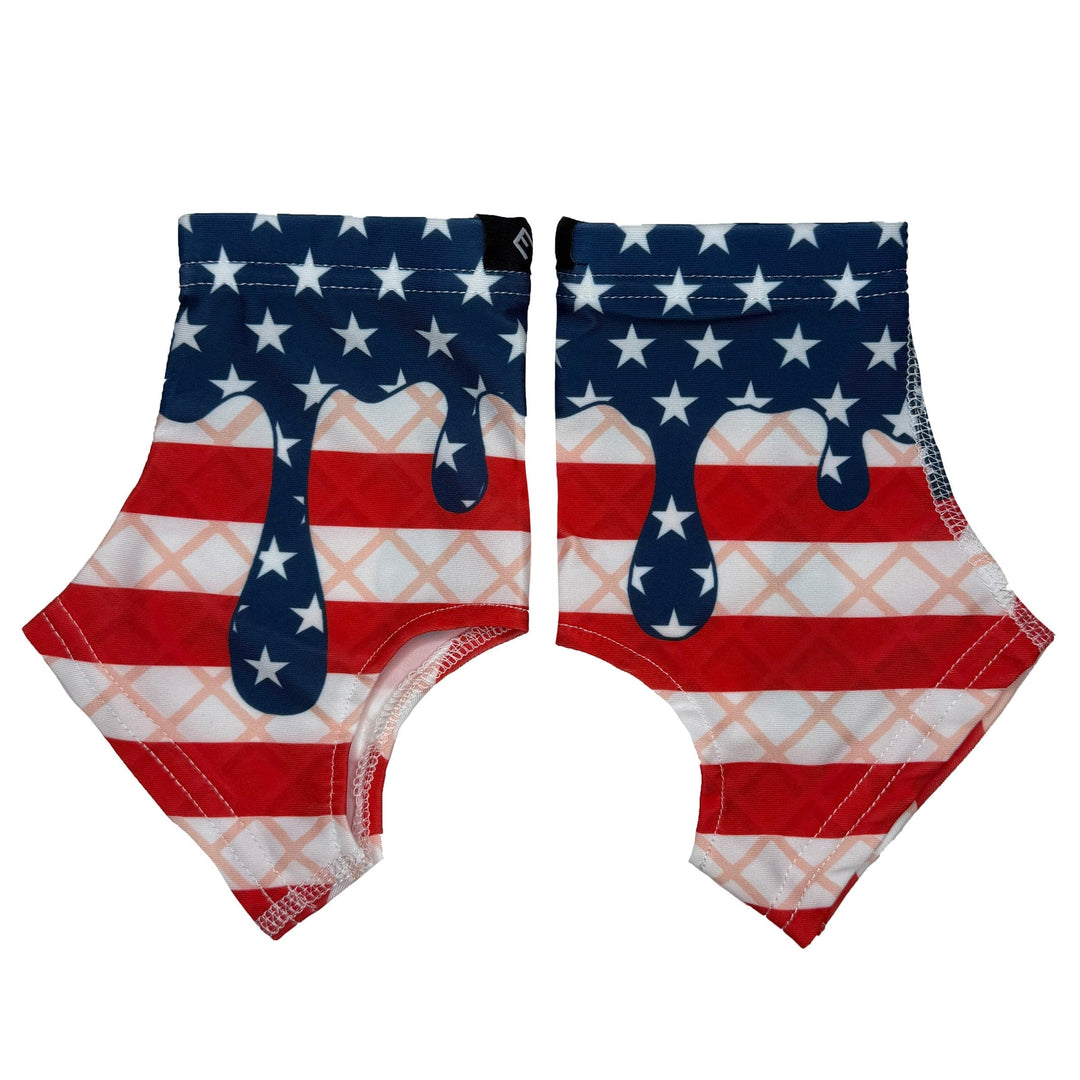 Elite Athletic Gear Cleat Covers USA Flag Ice Cream Cleat Covers (Spats)