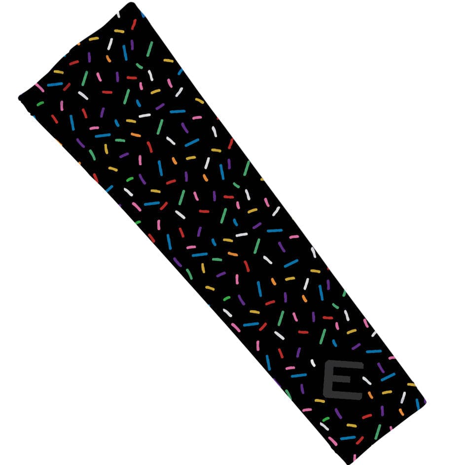 Elite Athletic Gear Compression Arm Sleeve Black Sprinkles Arm Sleeve