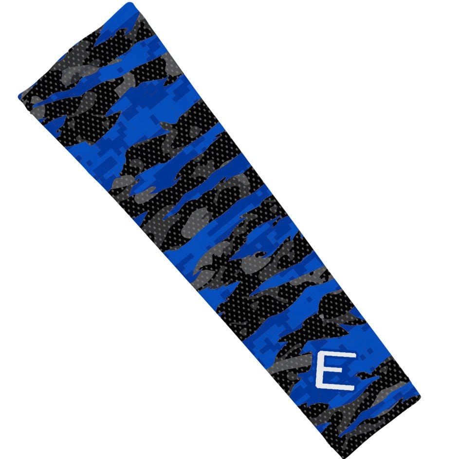 Elite Athletic Gear Compression Arm Sleeve Blue Fierce Arm Sleeve