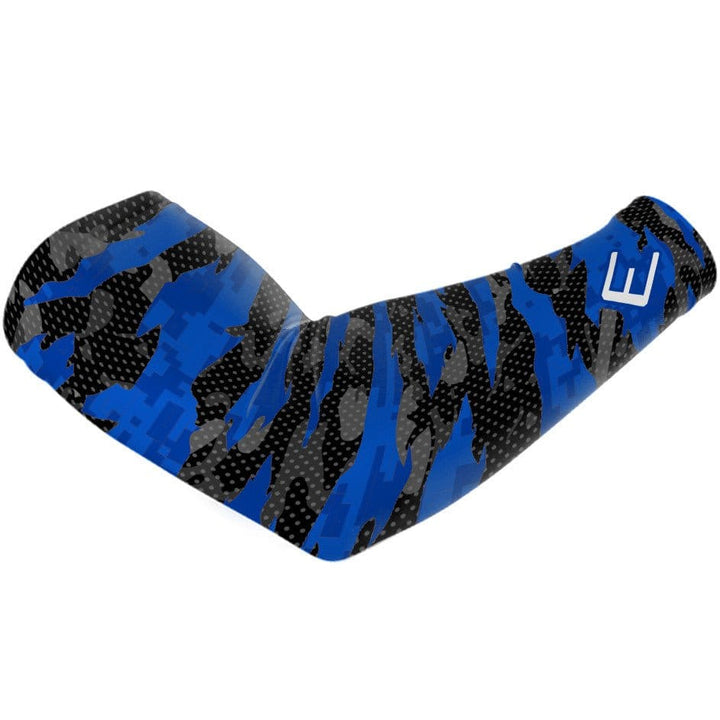 Elite Athletic Gear Compression Arm Sleeve Blue Fierce Arm Sleeve