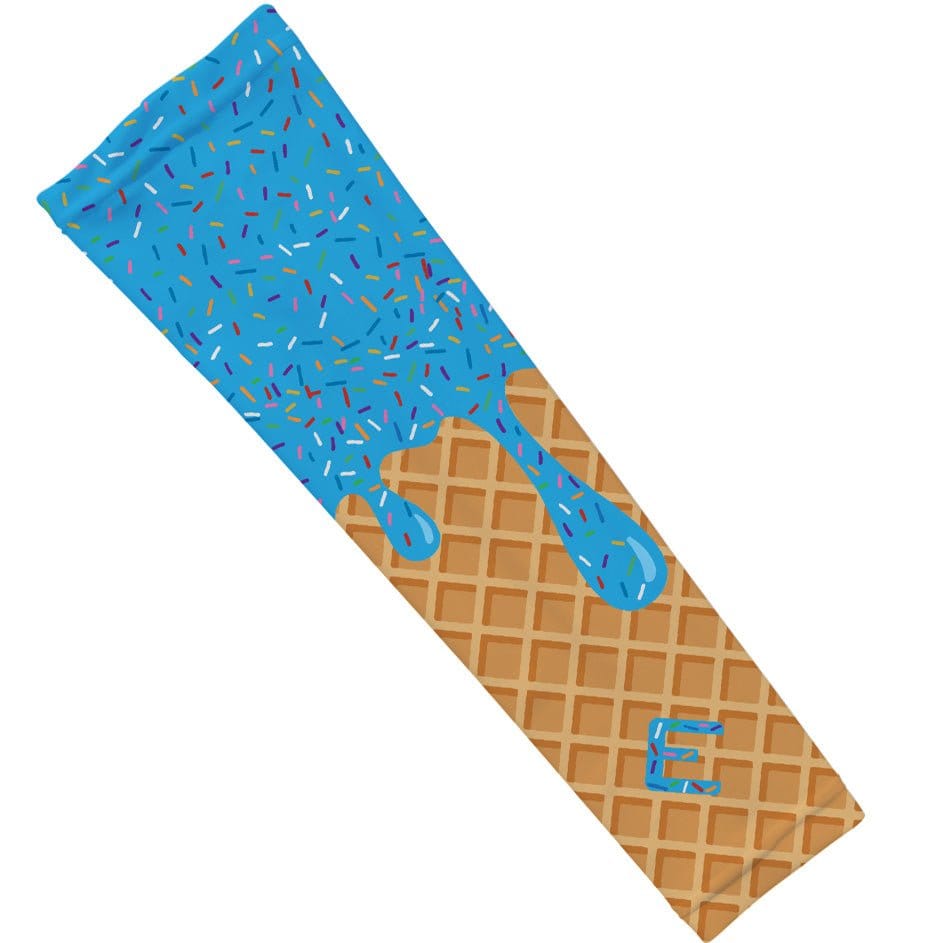 Elite Athletic Gear Compression Arm Sleeve Blue Ice Cream Arm Sleeve