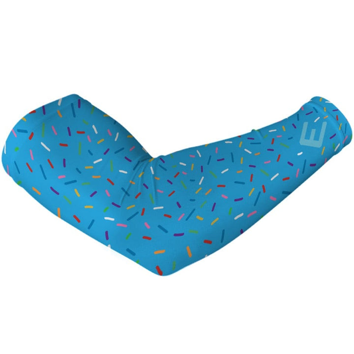 Elite Athletic Gear Compression Arm Sleeve Blue Sprinkles Arm Sleeve