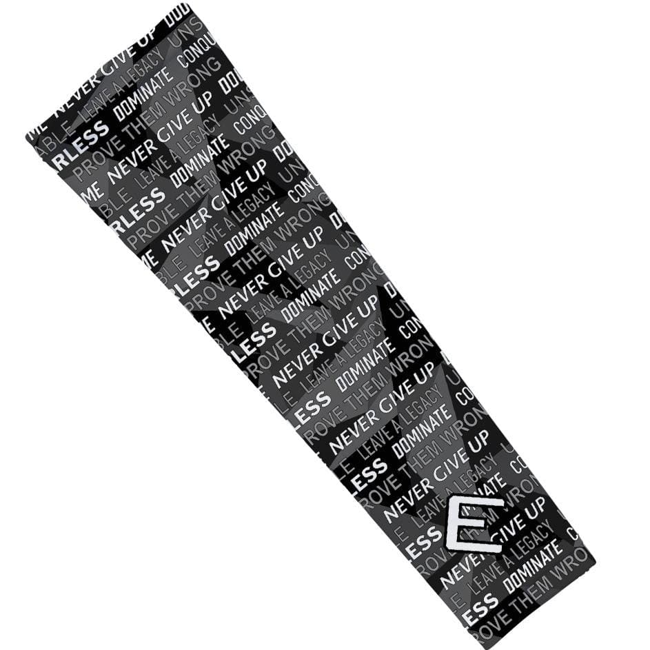 Elite Athletic Gear Compression Arm Sleeve Dark Motivational Arm Sleeve
