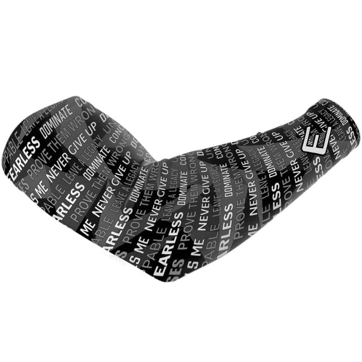 Elite Athletic Gear Compression Arm Sleeve Dark Motivational Arm Sleeve