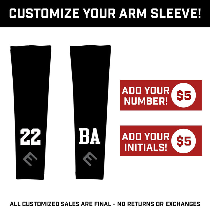 Elite Athletic Gear Compression Arm Sleeve Dark Motivational Arm Sleeve | Elite Athletic Gear