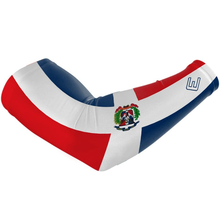 Elite Athletic Gear Compression Arm Sleeve Dominican Republic Flag Arm Sleeve