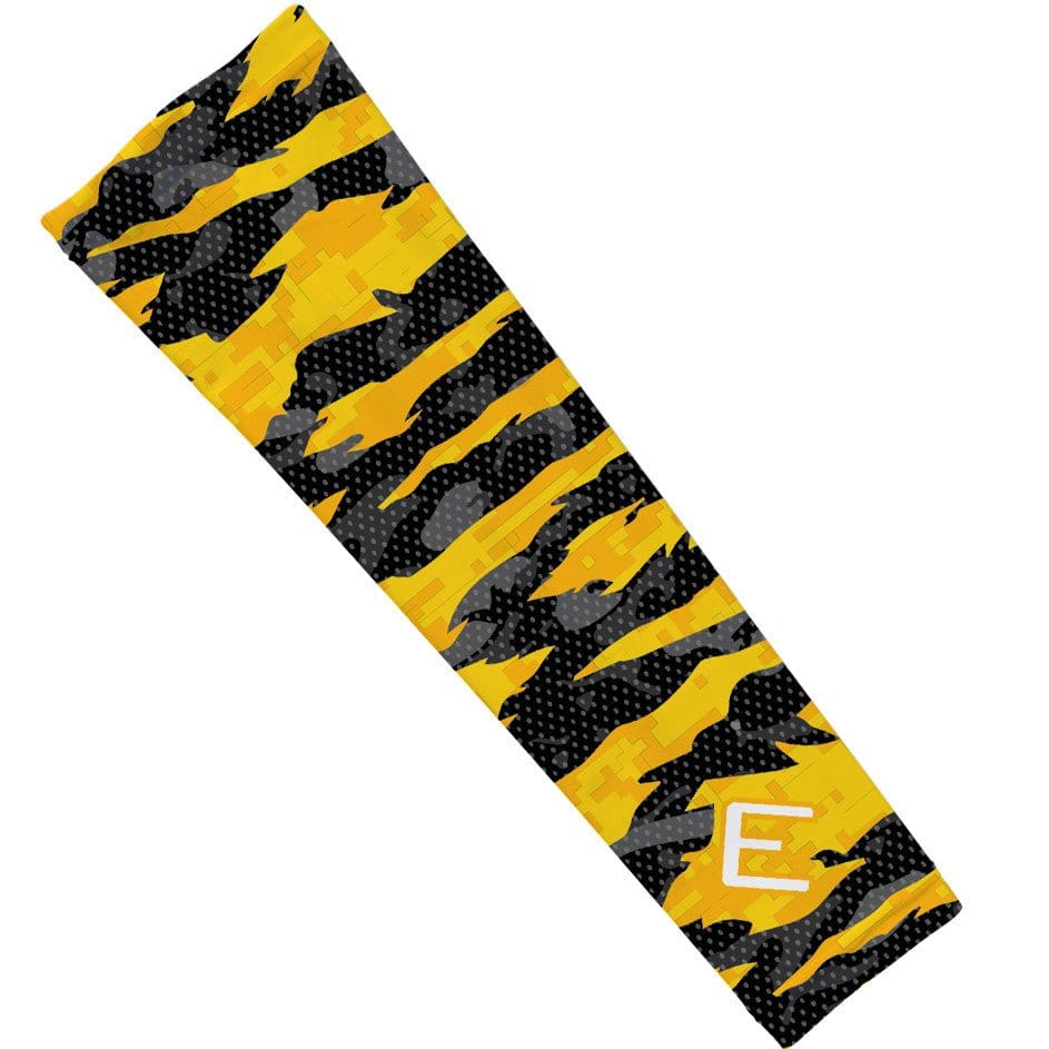 Elite Athletic Gear Compression Arm Sleeve Gold Fierce Arm Sleeve