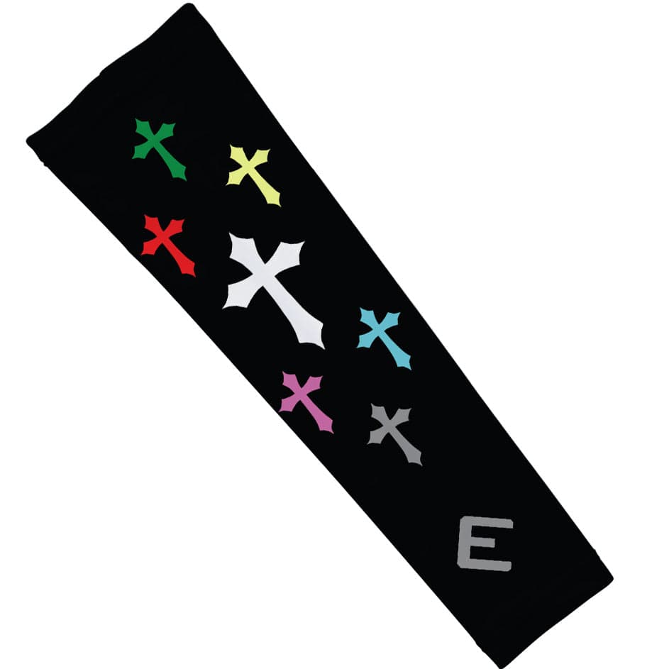 Elite Athletic Gear Compression Arm Sleeve Gothic Cross Arm Sleeve