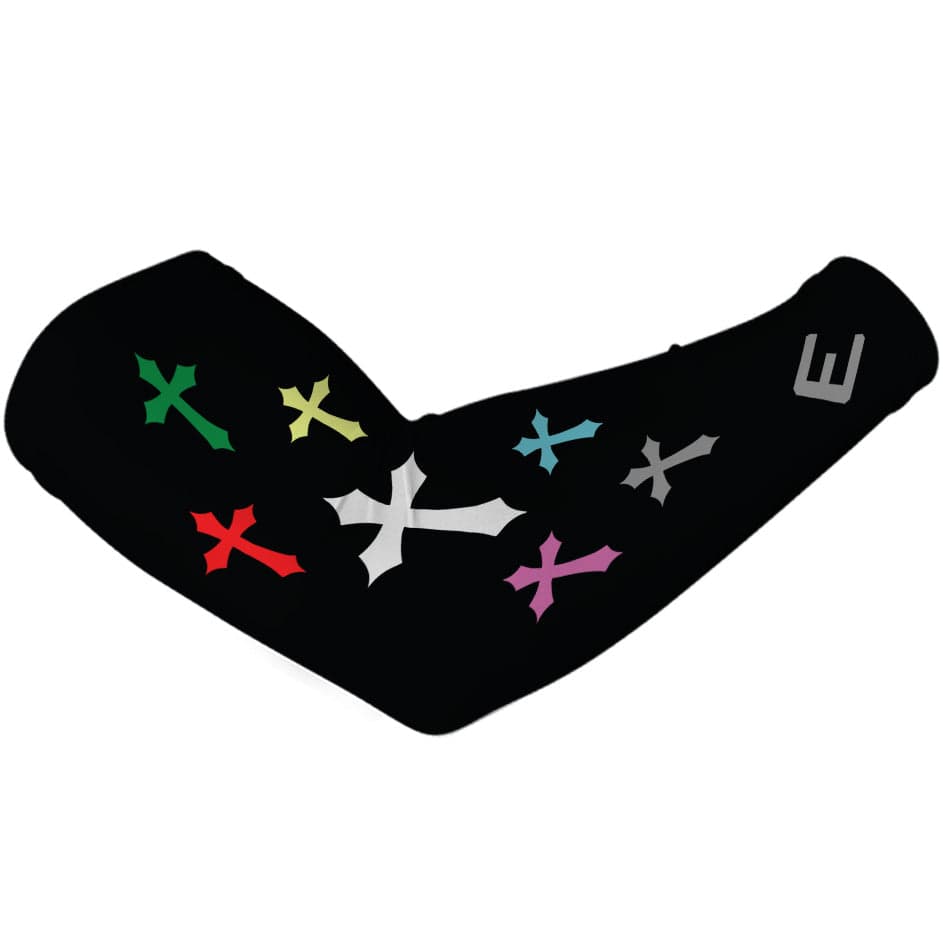 Elite Athletic Gear Compression Arm Sleeve Gothic Cross Arm Sleeve