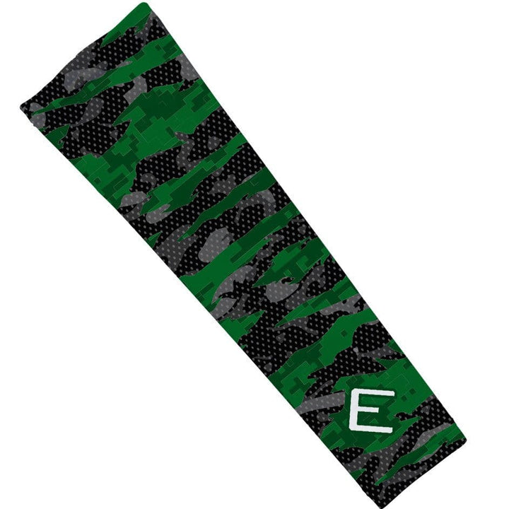 Elite Athletic Gear Compression Arm Sleeve Green Fierce Arm Sleeve