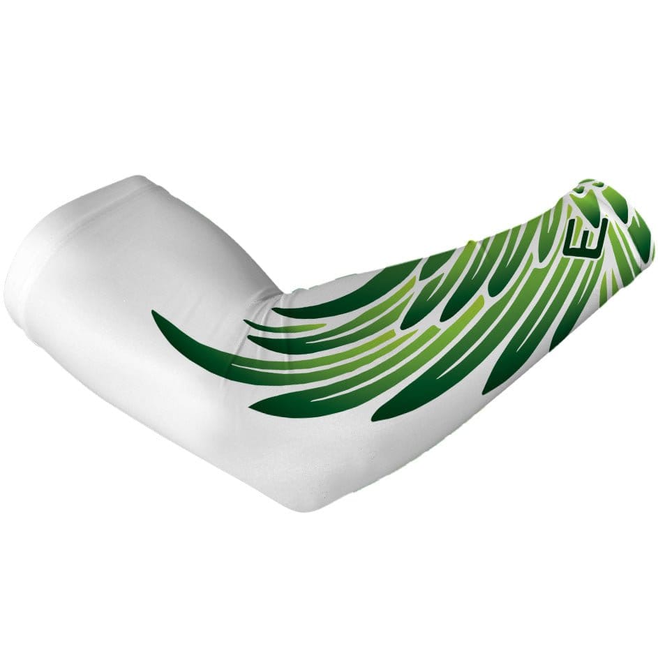 Elite Athletic Gear Compression Arm Sleeve Green Wing Arm Sleeve