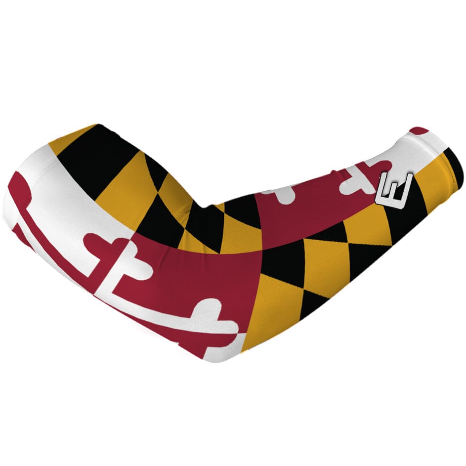 Elite Athletic Gear Compression Arm Sleeve Maryland Flag Arm Sleeve