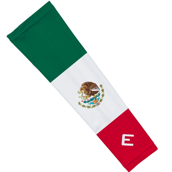 Elite Athletic Gear Compression Arm Sleeve Mexico Flag Arm Sleeve