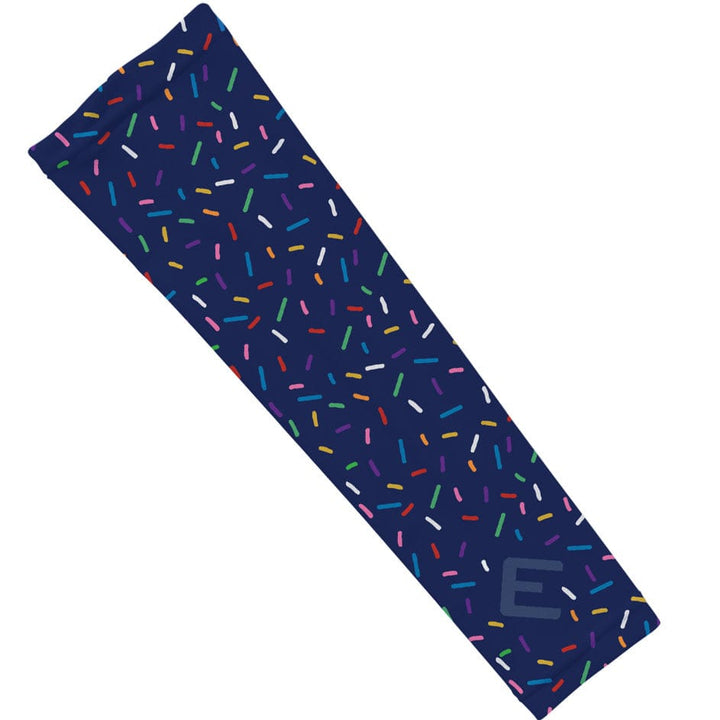 Elite Athletic Gear Compression Arm Sleeve Navy Sprinkles Arm Sleeve