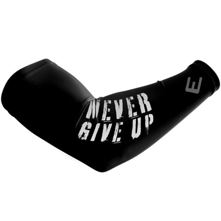 Elite Athletic Gear Compression Arm Sleeve Never Give Up Arm Sleeve