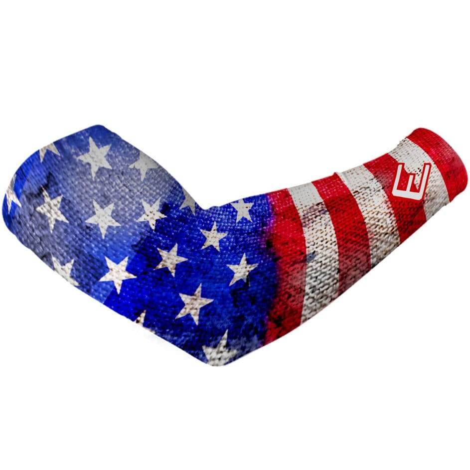 Elite Athletic Gear Compression Arm Sleeve Old Glory Arm Sleeve