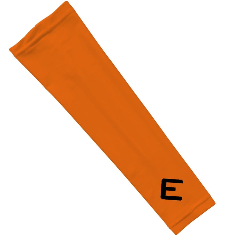 Elite Athletic Gear Compression Arm Sleeve Orange Arm Sleeve