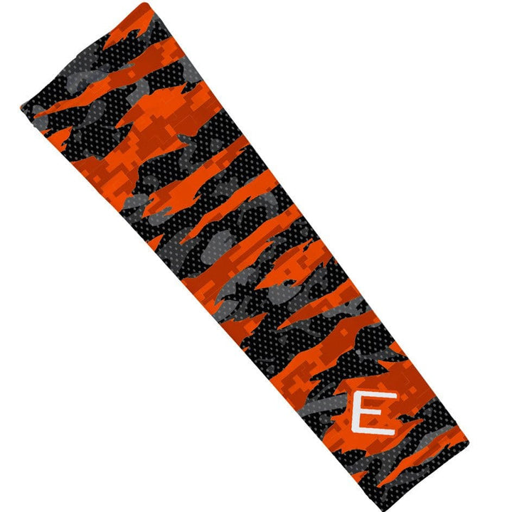 Elite Athletic Gear Compression Arm Sleeve Orange Fierce Arm Sleeve