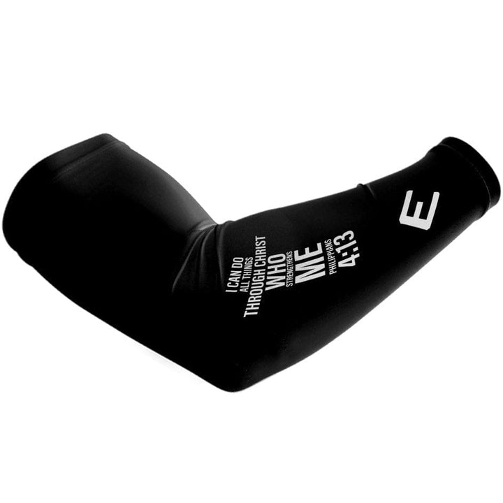 Elite Athletic Gear Compression Arm Sleeve Philippians 4:13 Cross Arm Sleeve