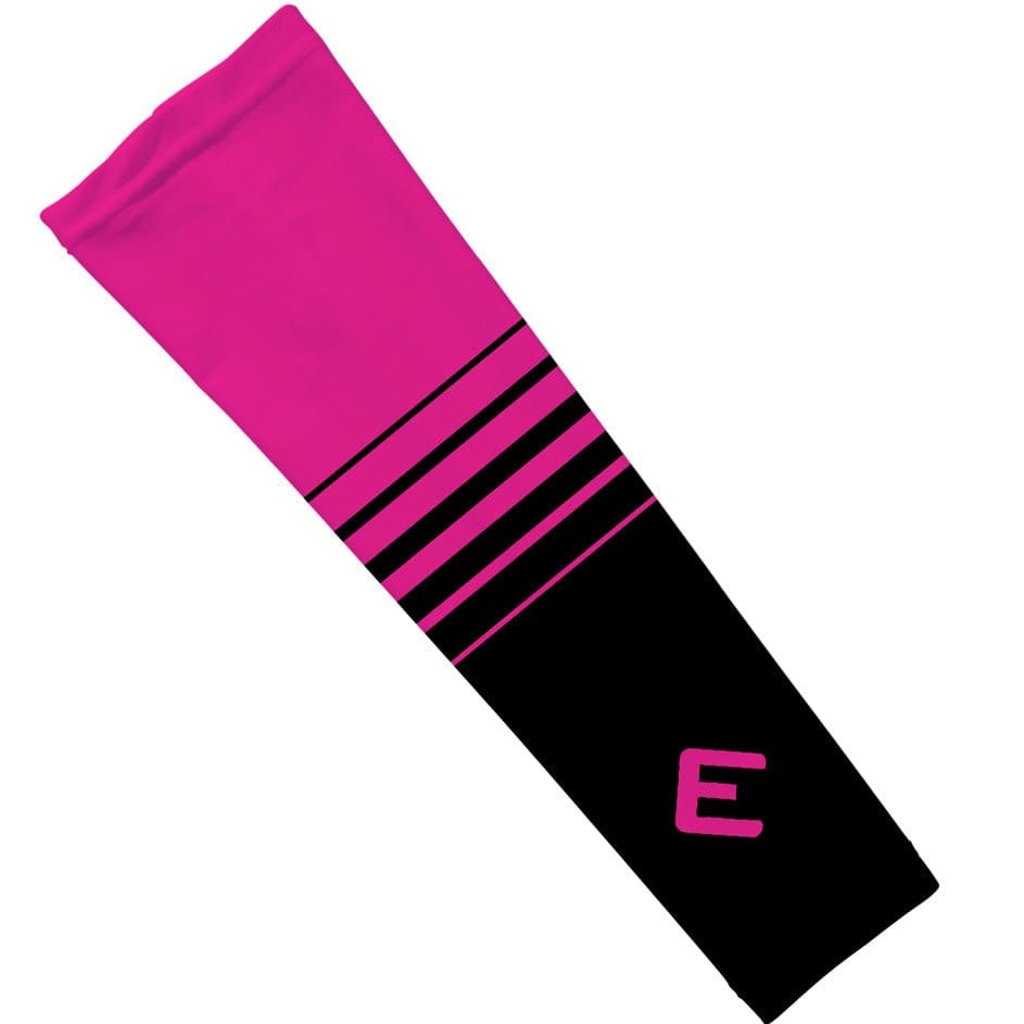 Elite Athletic Gear Compression Arm Sleeve Pink Crossbar Arm Sleeve