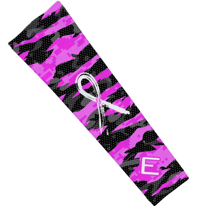 Elite Athletic Gear Compression Arm Sleeve Pink Fierce - Breast Cancer Awareness Edition Arm Sleeve