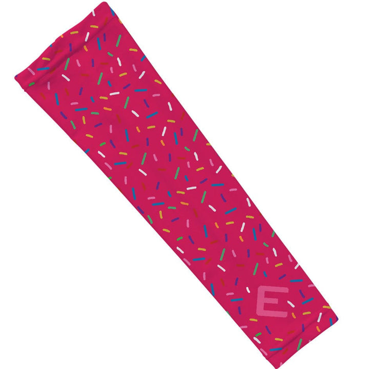 Elite Athletic Gear Compression Arm Sleeve Pink Sprinkles Arm Sleeve