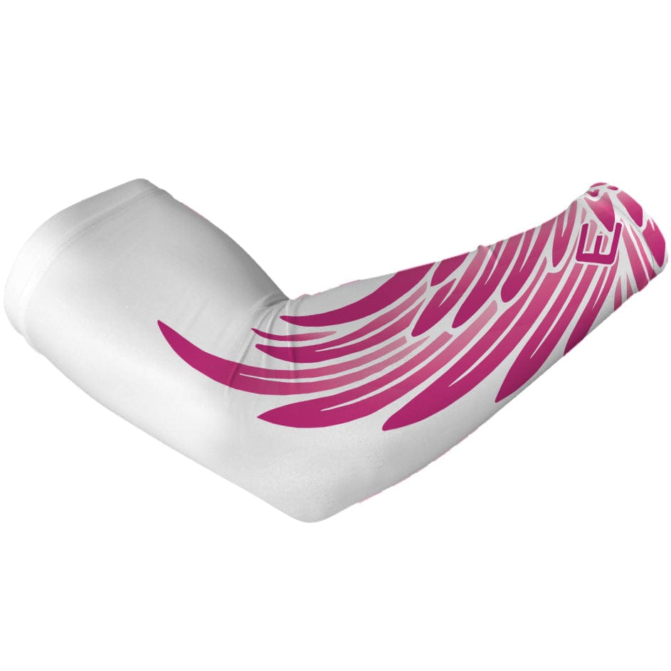 Elite Athletic Gear Compression Arm Sleeve Pink Wing Arm Sleeve