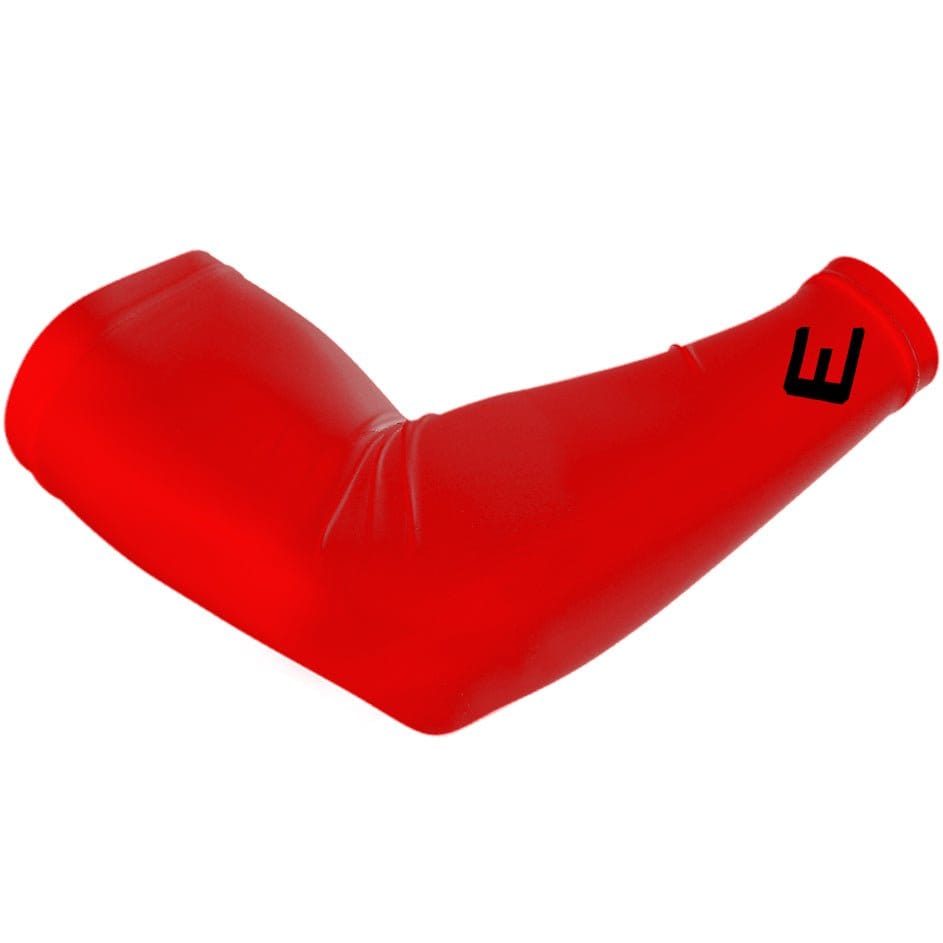 Elite Athletic Gear Compression Arm Sleeve Red Arm Sleeve