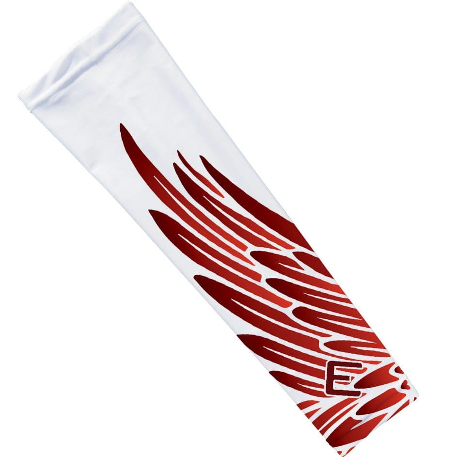 Elite Athletic Gear Compression Arm Sleeve Red Wing Arm Sleeve