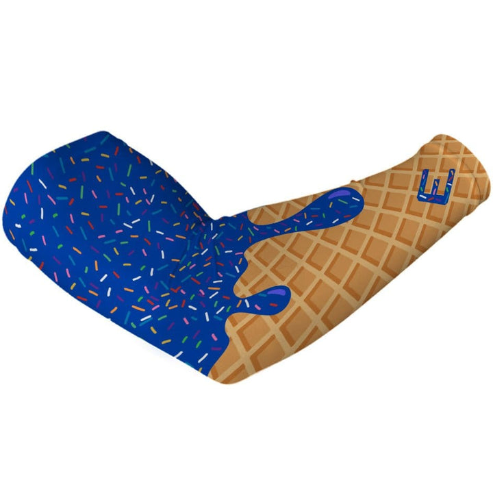 Elite Athletic Gear Compression Arm Sleeve Royal Ice Cream Arm Sleeve
