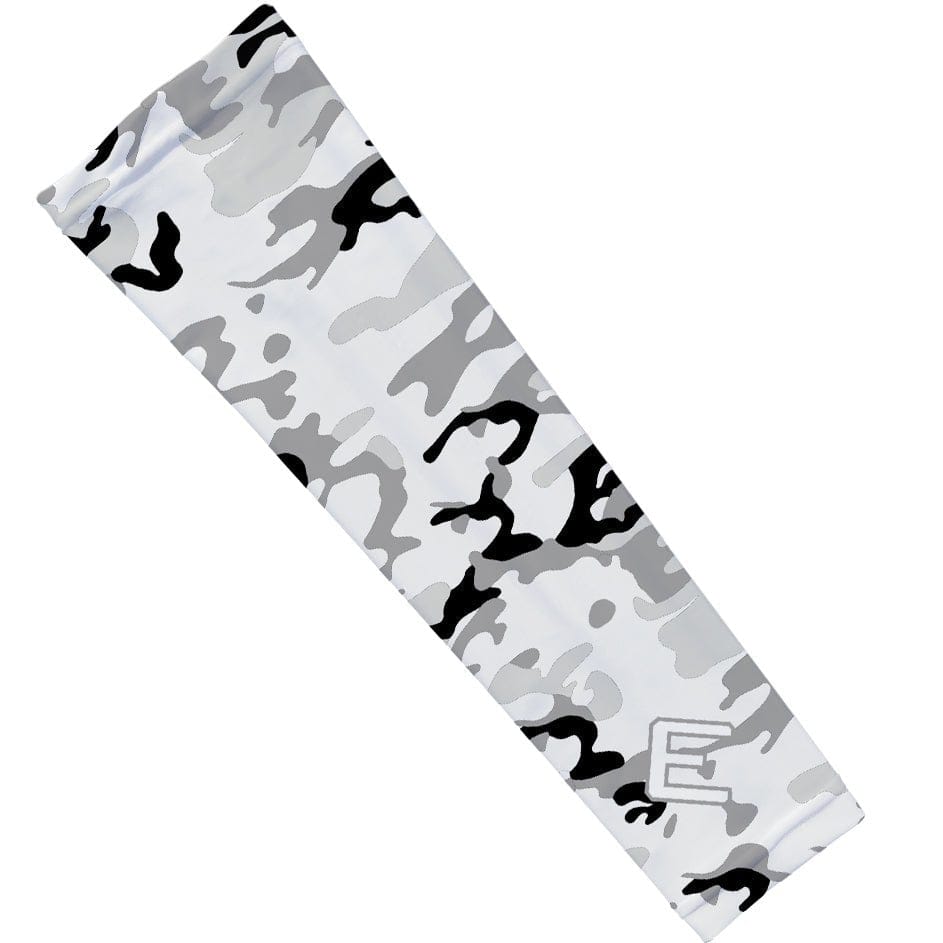 Elite Athletic Gear Compression Arm Sleeve Snow Camo Arm Sleeve