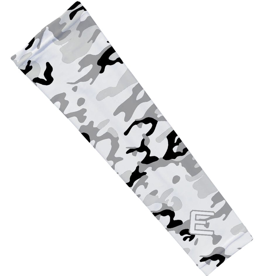 Elite Athletic Gear Compression Arm Sleeve Snow Camo Arm Sleeve