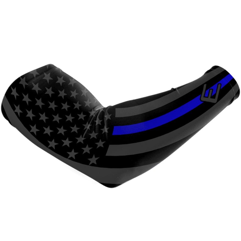 Elite Athletic Gear Compression Arm Sleeve Thin Blue Line Arm Sleeve