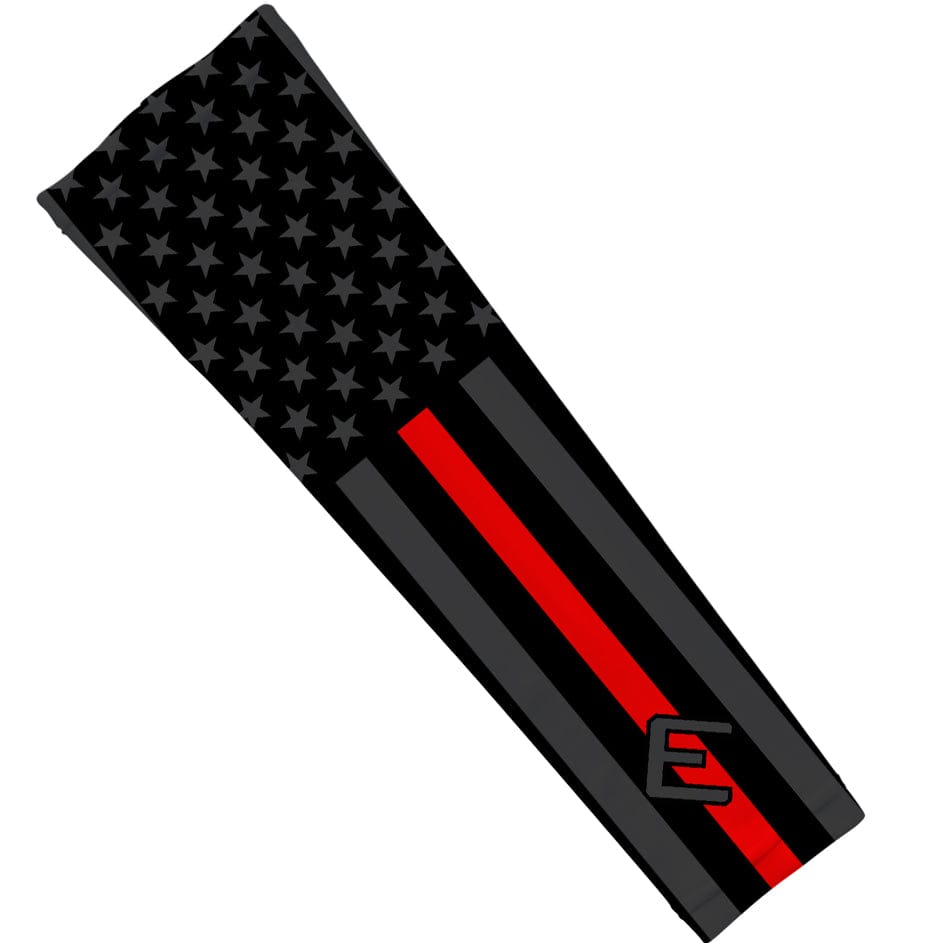 Elite Athletic Gear Compression Arm Sleeve Thin Red Line Arm Sleeve