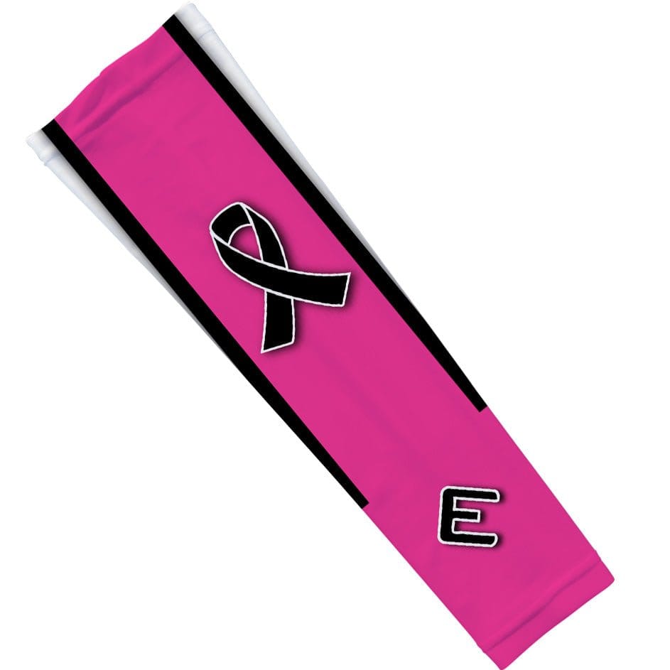 Elite Athletic Gear Compression Arm Sleeve Tri Tone Breast Cancer Arm Sleeve