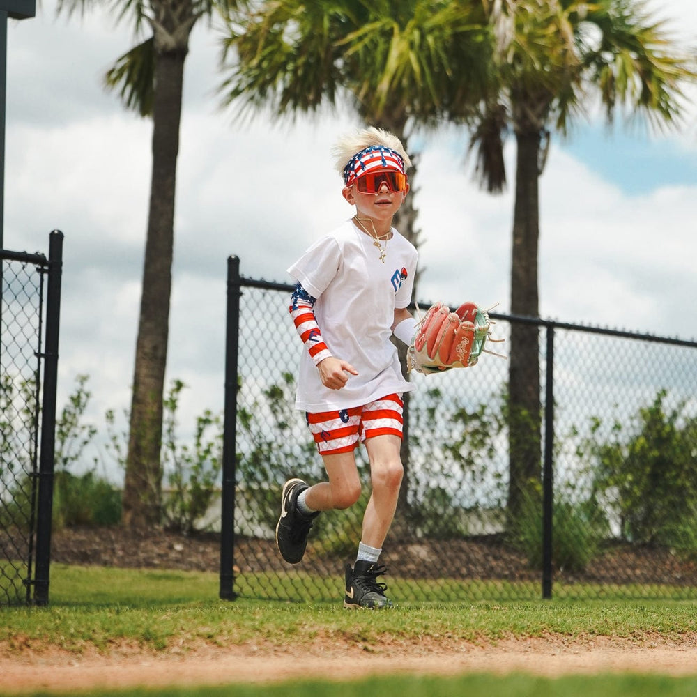 Elite Athletic Gear Compression Arm Sleeve USA Flag Ice Cream Arm Sleeve