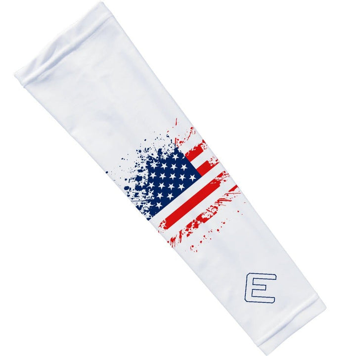 Elite Athletic Gear Compression Arm Sleeve USA Splattered Arm Sleeve