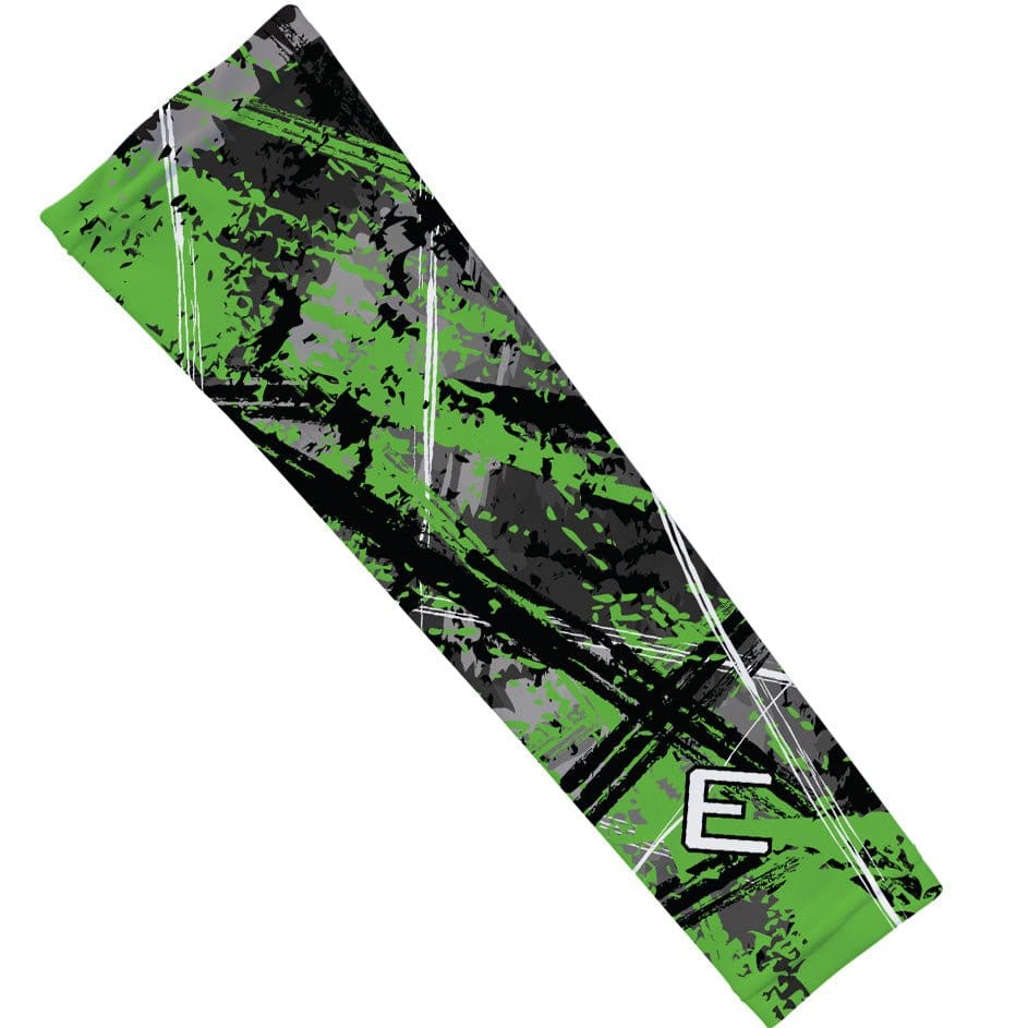 Elite Athletic Gear Compression Arm Sleeve Wicked Green Arm Sleeve