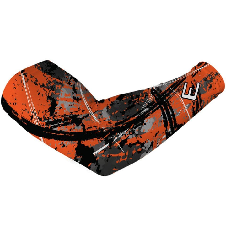 Elite Athletic Gear Compression Arm Sleeve Wicked Orange Arm Sleeve