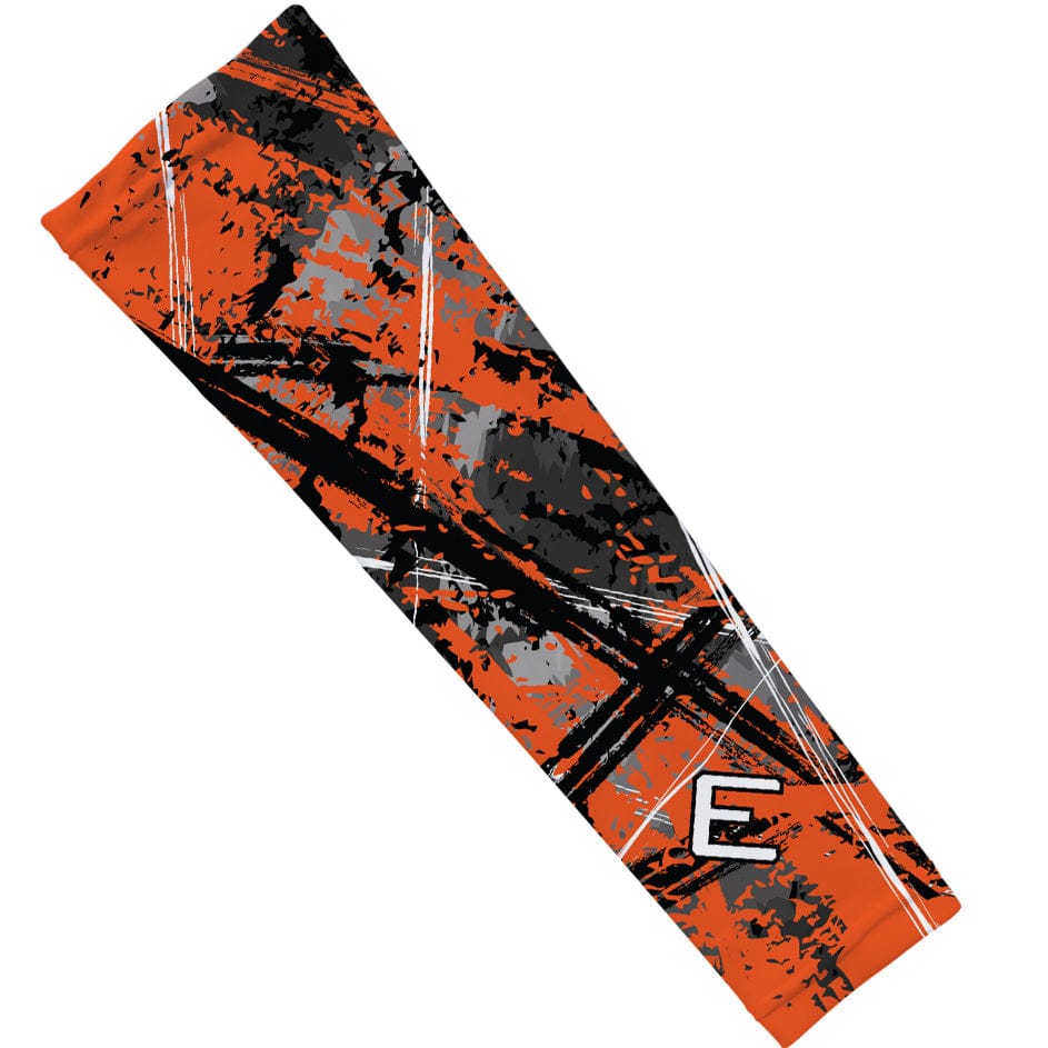 Elite Athletic Gear Compression Arm Sleeve Wicked Orange Arm Sleeve