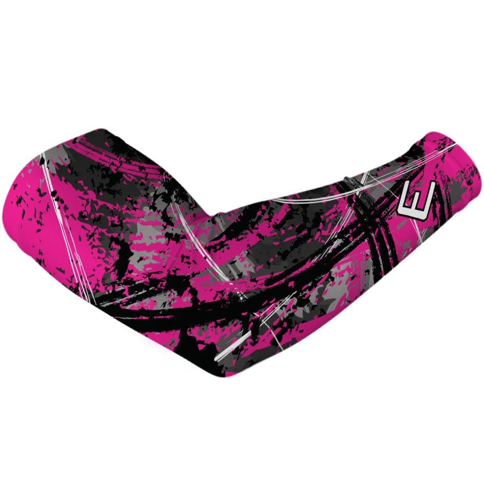 Elite Athletic Gear Compression Arm Sleeve Wicked Pink Arm Sleeve