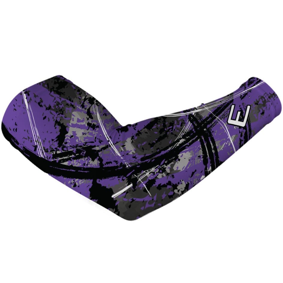 Elite Athletic Gear Compression Arm Sleeve Wicked Purple Arm Sleeve