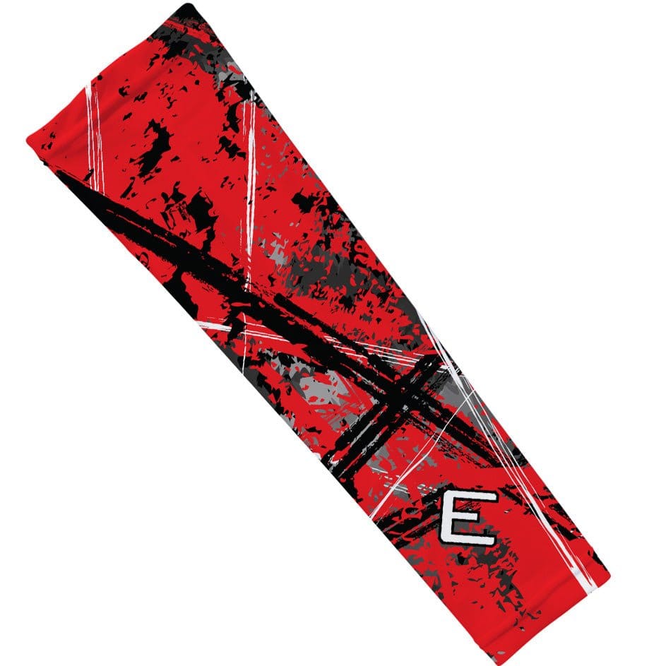 Elite Athletic Gear Compression Arm Sleeve Wicked Red Arm Sleeve