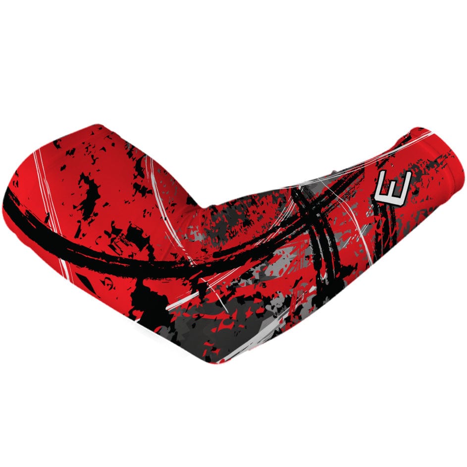 Elite Athletic Gear Compression Arm Sleeve Wicked Red Arm Sleeve