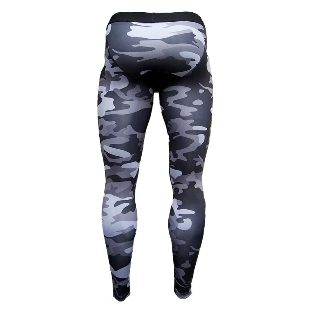 Elite Athletic Gear Compression Tights Blackout Camo Compression Tights